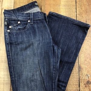 Rock & Republic Dark Wash Boot Leg  Jeans BD16